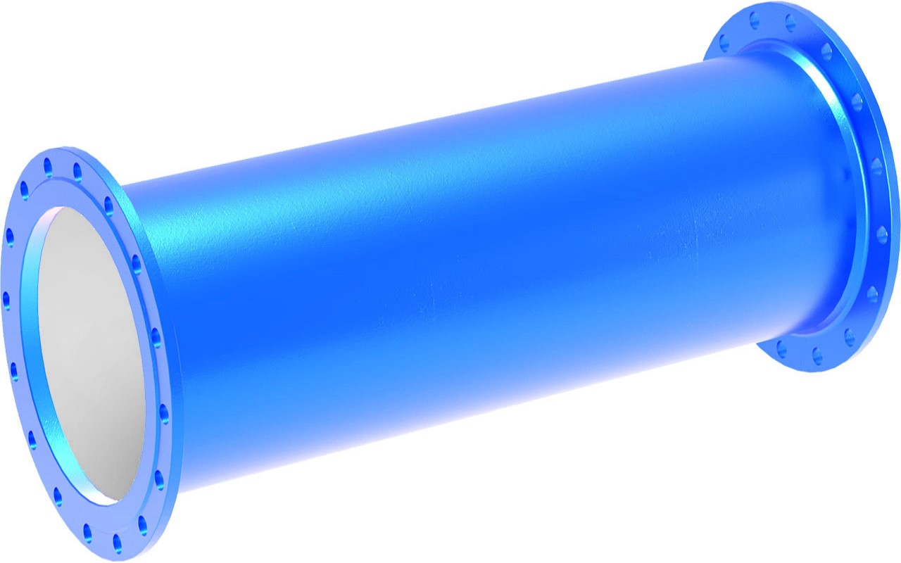 Double Flanged Pipes 